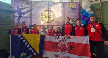 karate klub Bjelopoljac u Ulcinju 2026