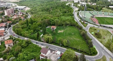 Lokacija gdje je zaustavljena gradnja Lidla