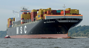 MSC Francesca brod Hormuški tjesnac