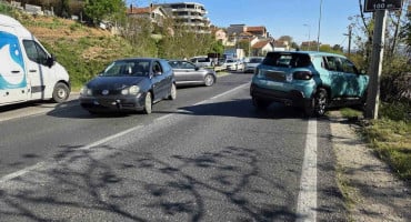 Prometna u mostarskom naselju Bjelušine