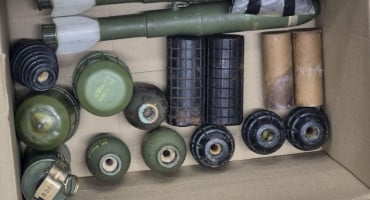 Pronađeno oružje i mine