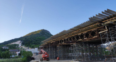 Radovi na cesti u Rodoču Južna obilaznica