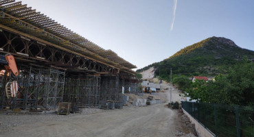 Radovi na cesti u Rodoču Južna obilaznica