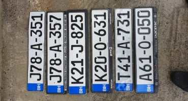 Registracijske tablice 