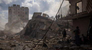 Ruševine nakon bombardiranja 