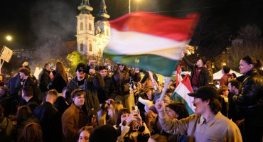 Slavlje na ulicama Budimpešte 