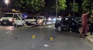 sudar kod franjevačke crkve