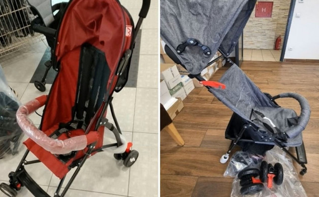 S tržišta BiH povučena i uništena tri modela dječjih kolica