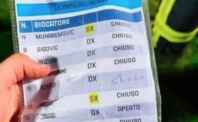 Skupljači lopta uzeli Donnarummi 'šalabahter' za penale u Zenici