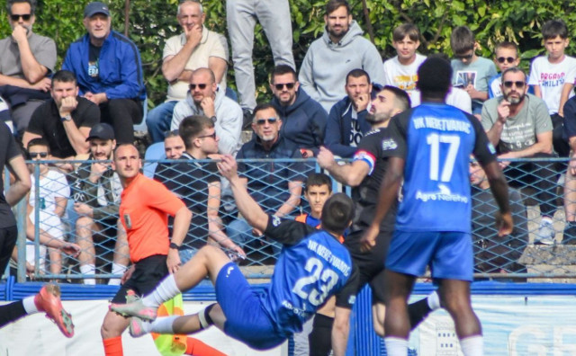 Urušila se tribina na utakmici GOŠK-a i Neretvanca