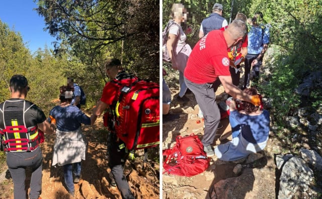 HGSS intervenirao na brdu Križevac: Poljakinja s ozljedama glave uspješno zbrinuta