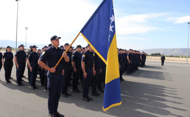 Novi policajci položili zakletvu u Mostaru, završena obuka za 117 kadeta