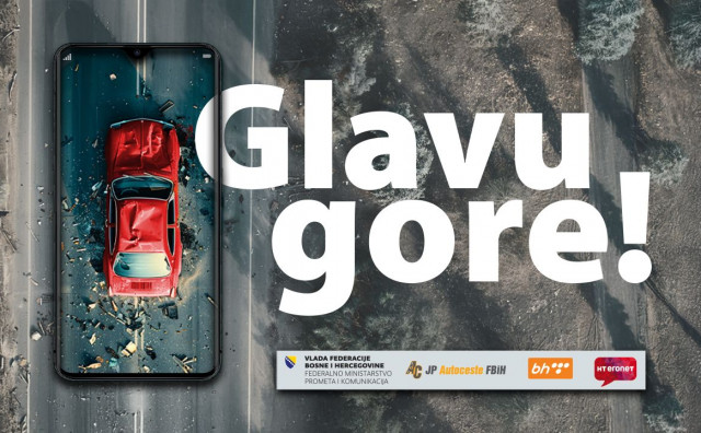 Jedan pogled na mobitel može biti koban: Počinje kampanja 'Glavu gore!'