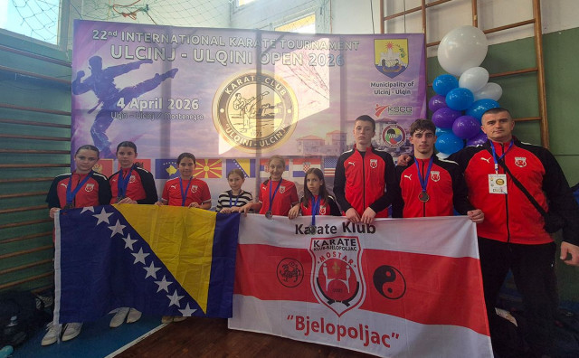 karate klub Bjelopoljac u Ulcinju 2026