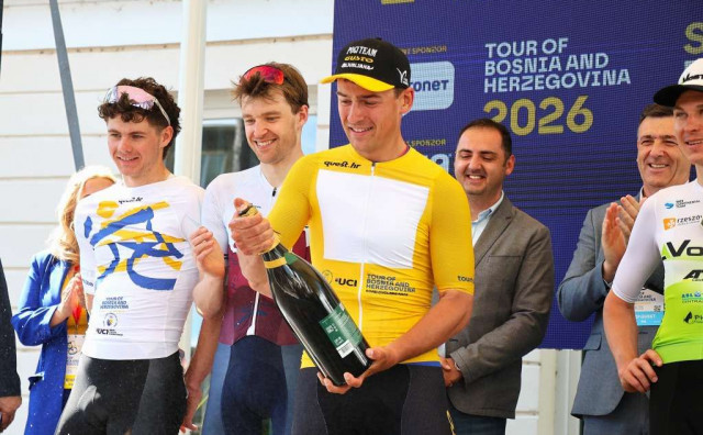 Slovenac Štajnar slavio na drugoj etapi Tour of BiH