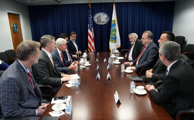 Nikšić i Lakić u Washingtonu: S američkim ministrom energetike Wrightom razgovarali o Južnoj interkonekciji
