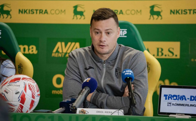 Oriol Riera više nije trener Istre