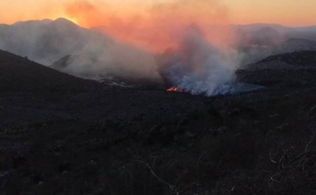 Požar na deponiji kod Trebinja: Gust dim prekrio područje, vatrogasci će biti na terenu cijelu noć