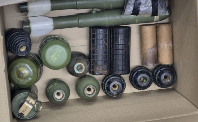 Pronađeno oružje i mine