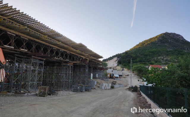 Radovi na cesti u Rodoču Južna obilaznica