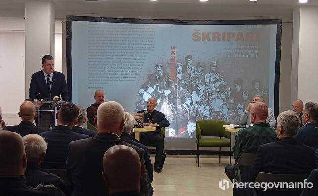 U Mostaru predstavljena knjiga o škriparima Ive Lučića: 'Ne treba ostavljati povijest zaboravu'