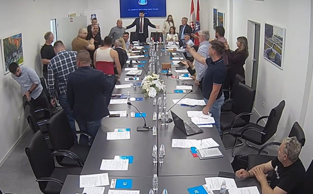 Tomislav Bandić sjednica Grude