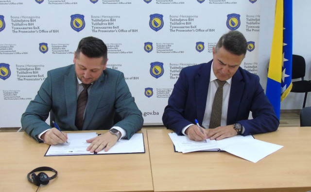 Najavljena jača borba protiv financijskog kriminala: Potpisan sporazum Tužiteljstva BiH i Porezne uprave