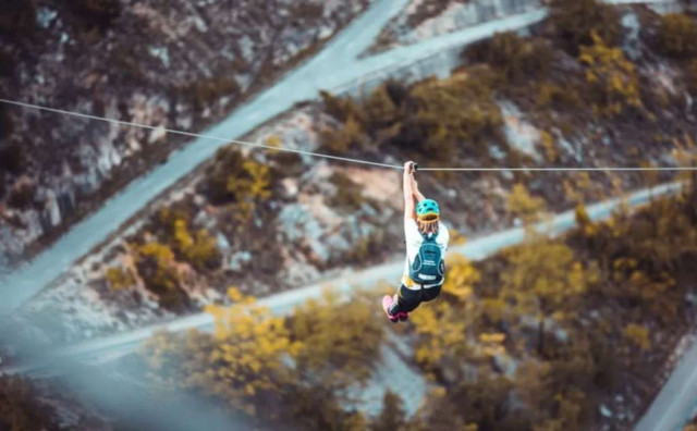 zip line Peć Mlini