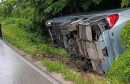 Prevrnut autobus na cesti Šamac - Brčko