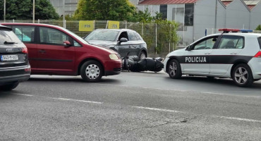 Prometna nesreća Bišće polje motociklist