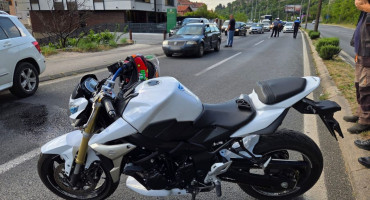 Prometna nesreća Bulevar motociklist