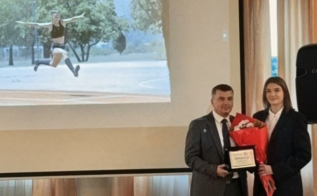 Mostarki Ani Dorotei Markić posebno priznanje Atletskog saveza FBiH