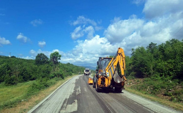 Obnavlja se cesta Bileća-Berkovići, radovi vrijedni oko 900.000 KM