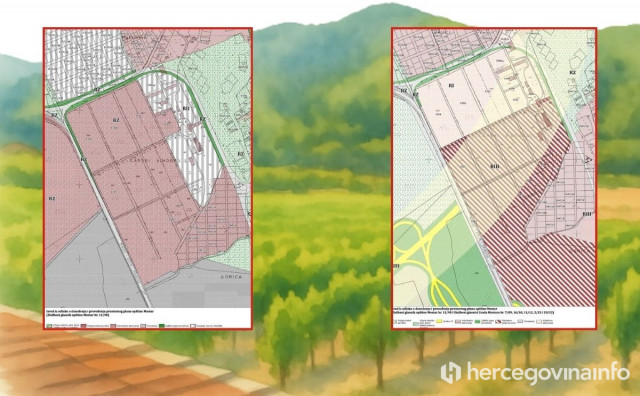 Stop za Carske vinograde: Pravobraniteljstvo BiH od Grada Mostara traži obustavu svih postupaka na državnom zemljištu