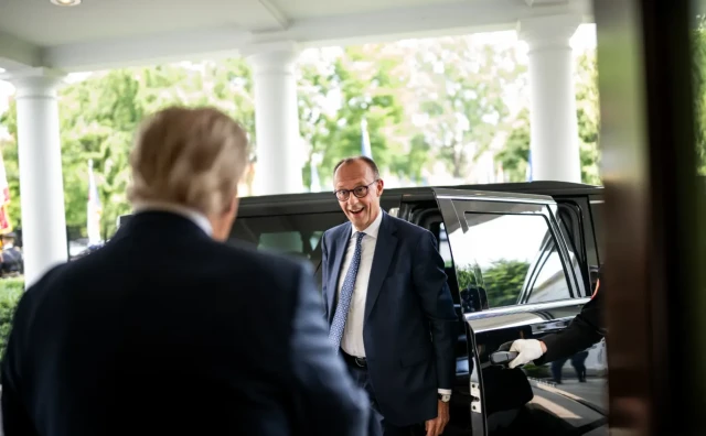 Donald Trump i Friedrich Merz