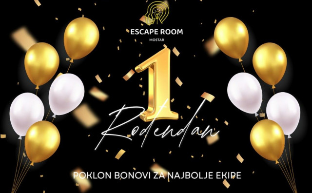 LS Escape Room Mostar slavi prvu godišnjicu: mjesec dana izazova i nagrada za najbolje ekipe