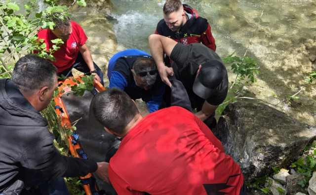 GSS u Jablanici spasio osobu s vidljivima ozljedama i znakovima pothlađenosti