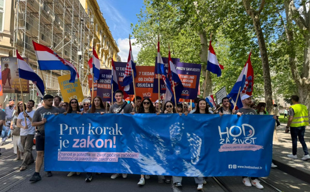 U Zagrebu održan Hod za život