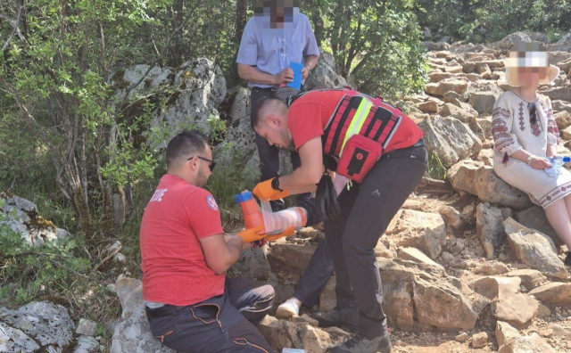 Dvije intervencije GSS-a u Međugorju, ozlijeđena turistkinja prevezena u Hitnu pomoć