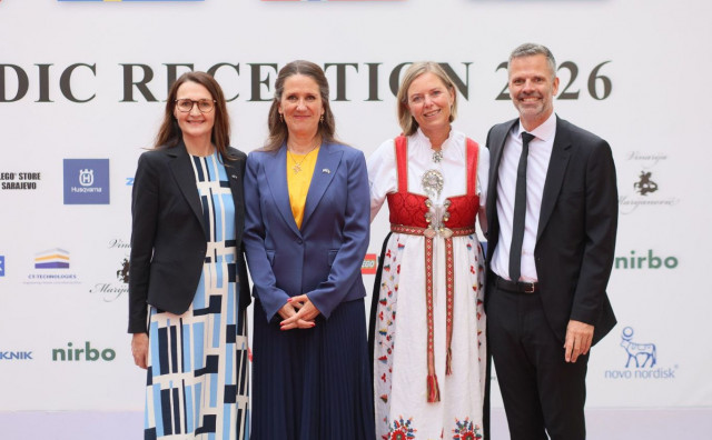 Nordijski dan u Sarajevu: Danska, Finska, Norveška i Švedska podržale europski put BiH