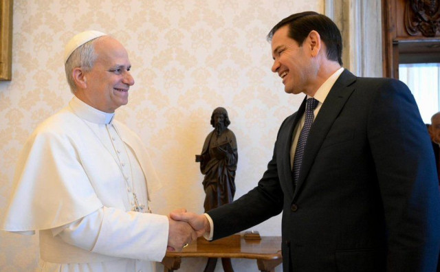 Papa i Marco Rubio