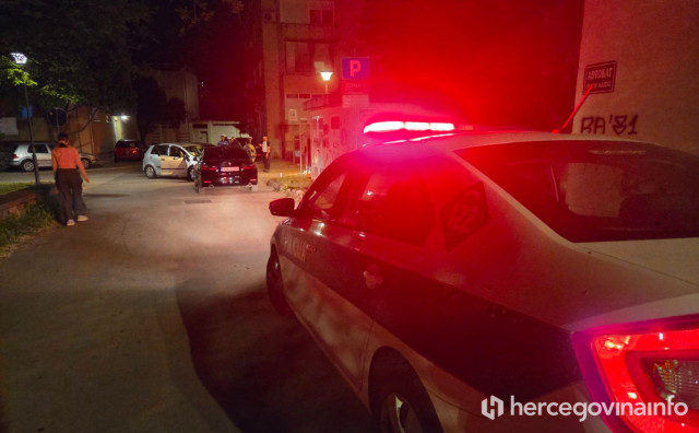 Mostar: Dvije osobe ozlijeđene u sudaru dvaju vozila u Cernici