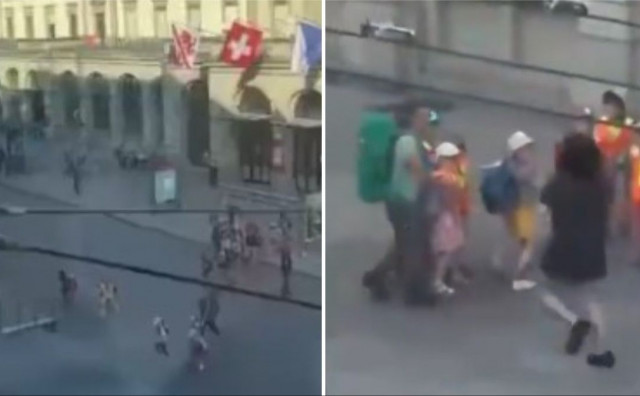 Vikao 'Allahu ekber' u Švicarskoj i nožem ozlijedio više osoba, učitelj spasio školarce