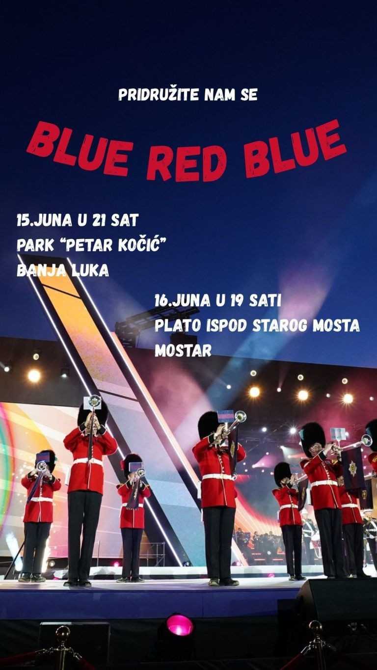 blue red blue