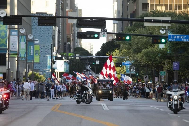 Hrvatski navijači u Dallasu