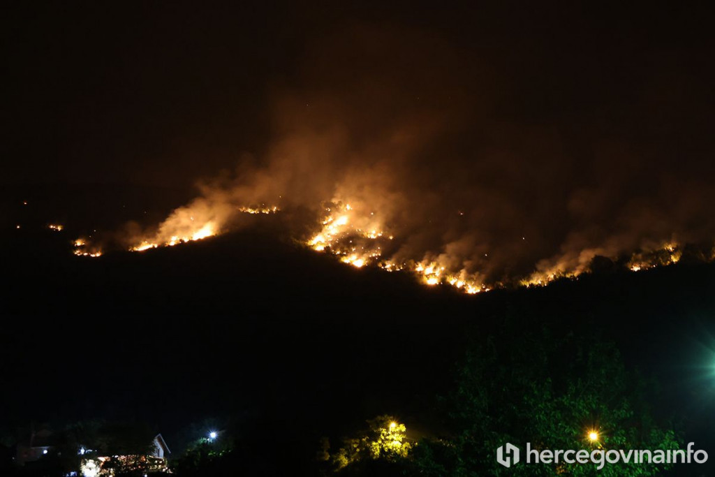 požar Malo polje