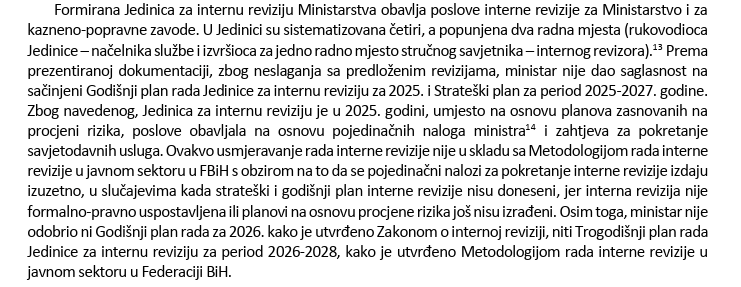 škobić revizija ministarstvo pravde
