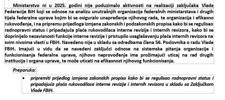 škobić revizija ministarstvo pravde