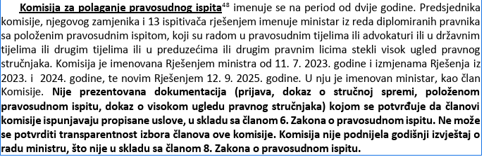 škobić revizija ministarstvo pravde