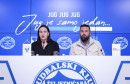 Benjamina Karić i Kenan Magoda FK Željezničar Južna tribina
